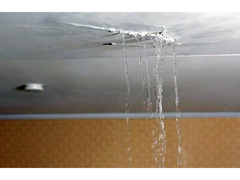 leaking roof